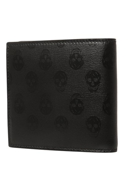 Кожаное портмоне ALEXANDER MCQUEEN черного цвета по цене 33950 руб., арт. 602137/1AAAN1000, фото 2 Кожаное портмоне ALEXANDER MCQUEEN, арт. 602137/1AAAN1000, фото 2