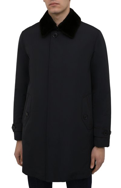 Плащ с меховой подкладкой ZEGNA, арт. U7T38/LUX6, фото 3