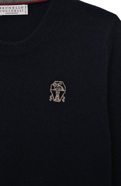 Кашемировый пуловер BRUNELLO CUCINELLI, арт. B22M10010A, фото 3