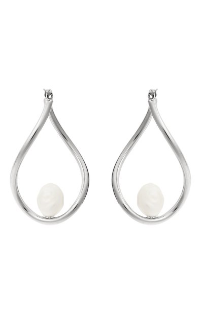 Серьги EXCLAIM серебряного цвета по цене 5180 руб., арт. 042S3169E, фото 1 Серьги EXCLAIM, арт. 042S3169E, фото 1