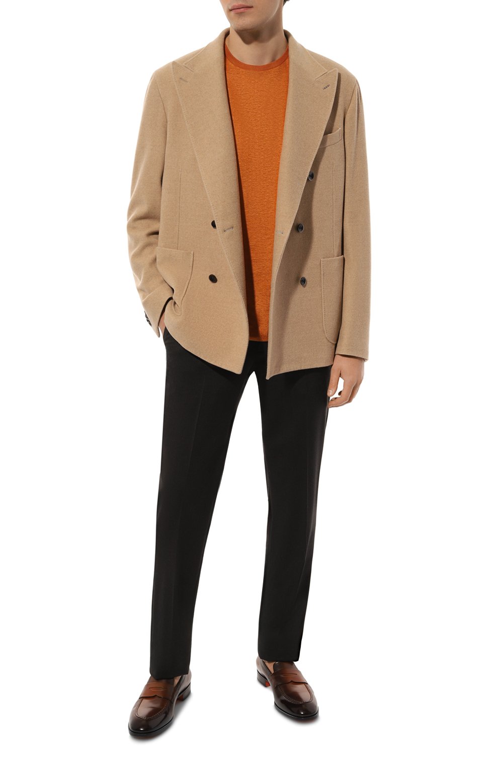 Льняная футболка ZILLI, арт. TSR02AM0800VZLF65M, фото 2