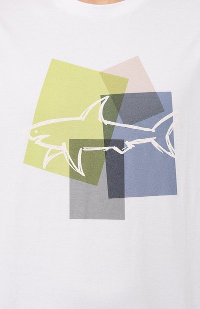 Хлопковая футболка PAUL&SHARK, арт. 24411073, фото 5