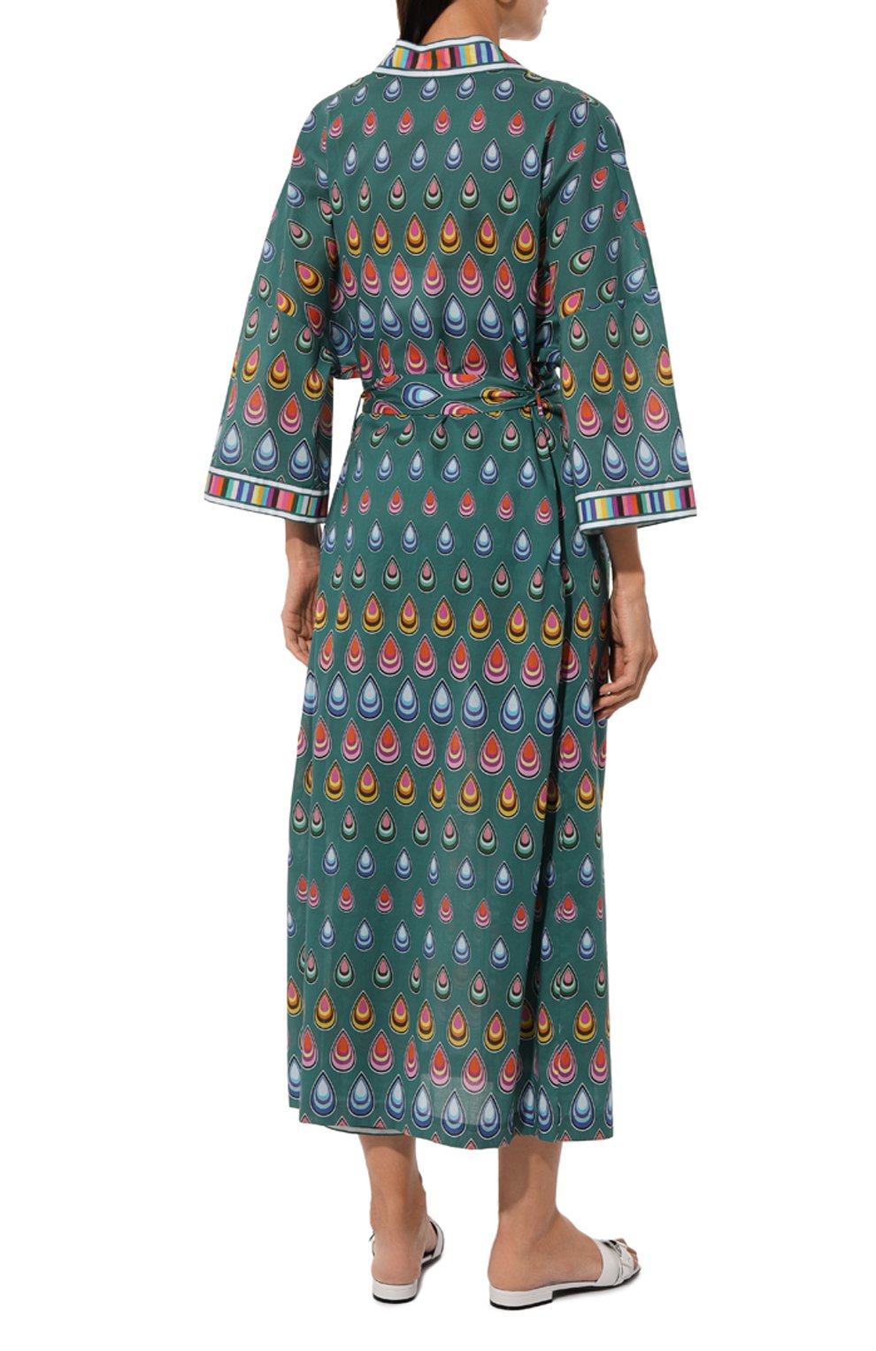 Хлопковая накидка YANINA, арт. T-2560B/3, фото 4