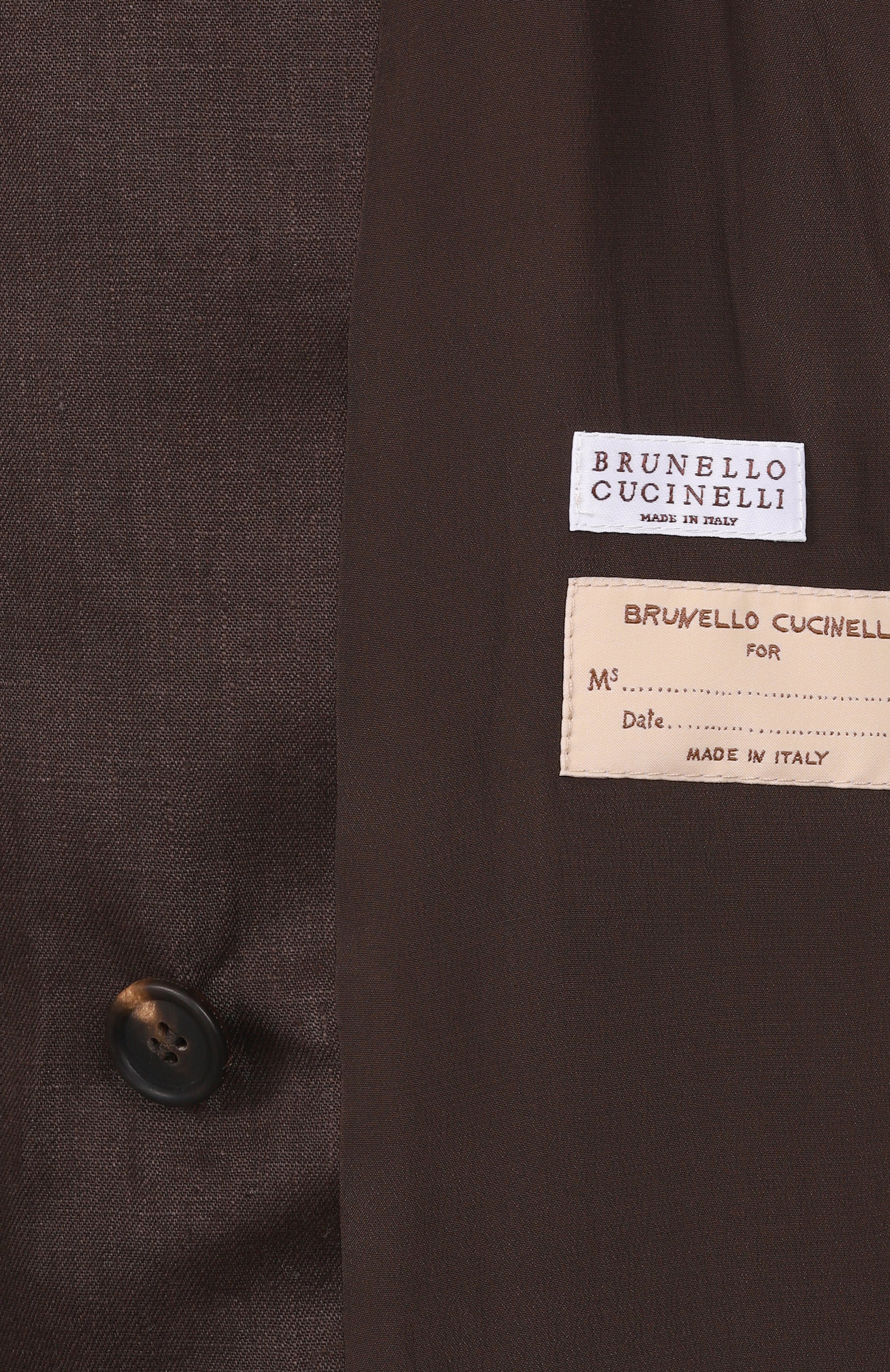 Льняной жакет BRUNELLO CUCINELLI, арт. ML1427261, фото 7
