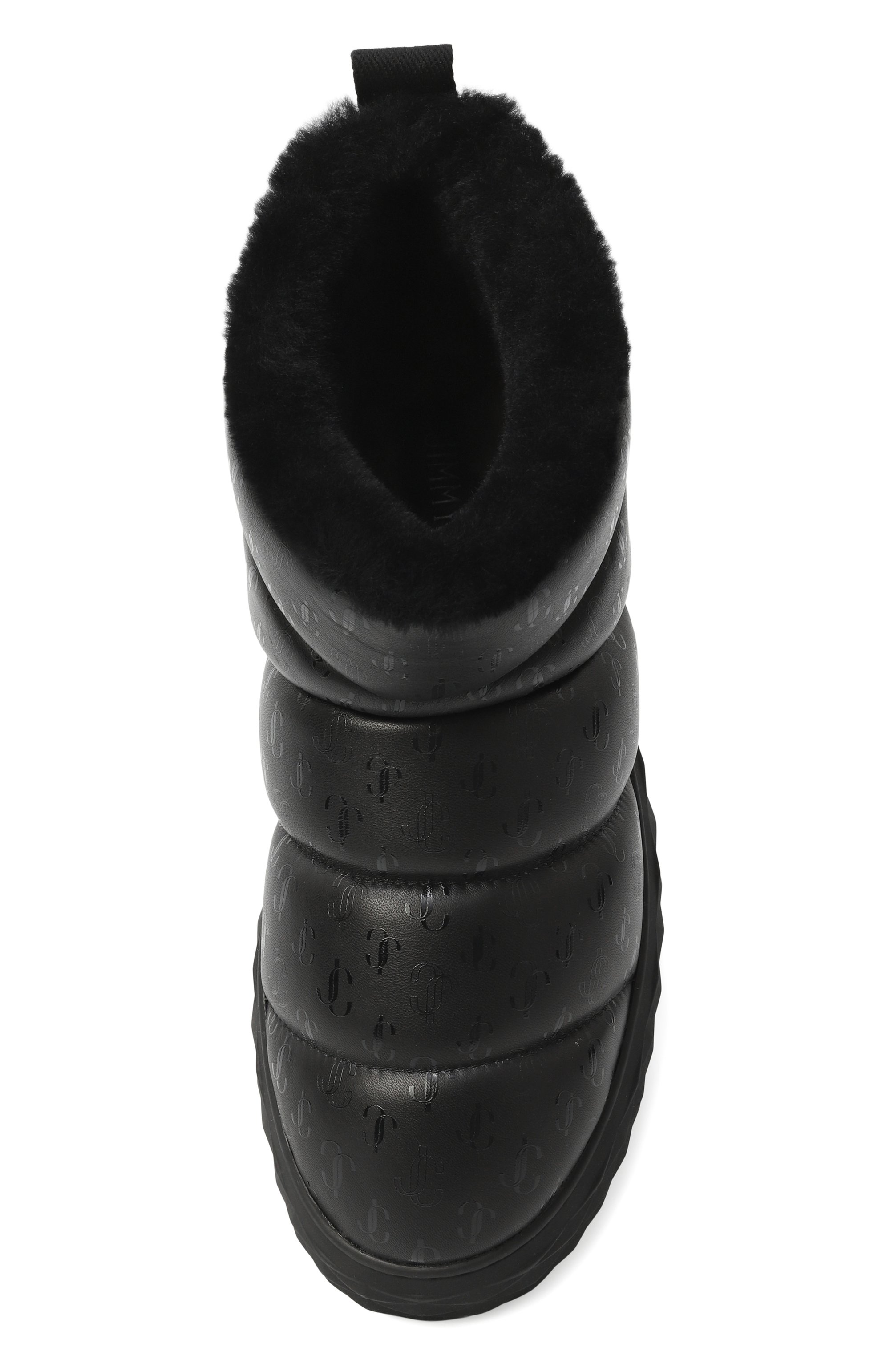 Кожаные полусапоги xan JIMMY CHOO, арт. XANQJJVBLACKMIX/, фото 6