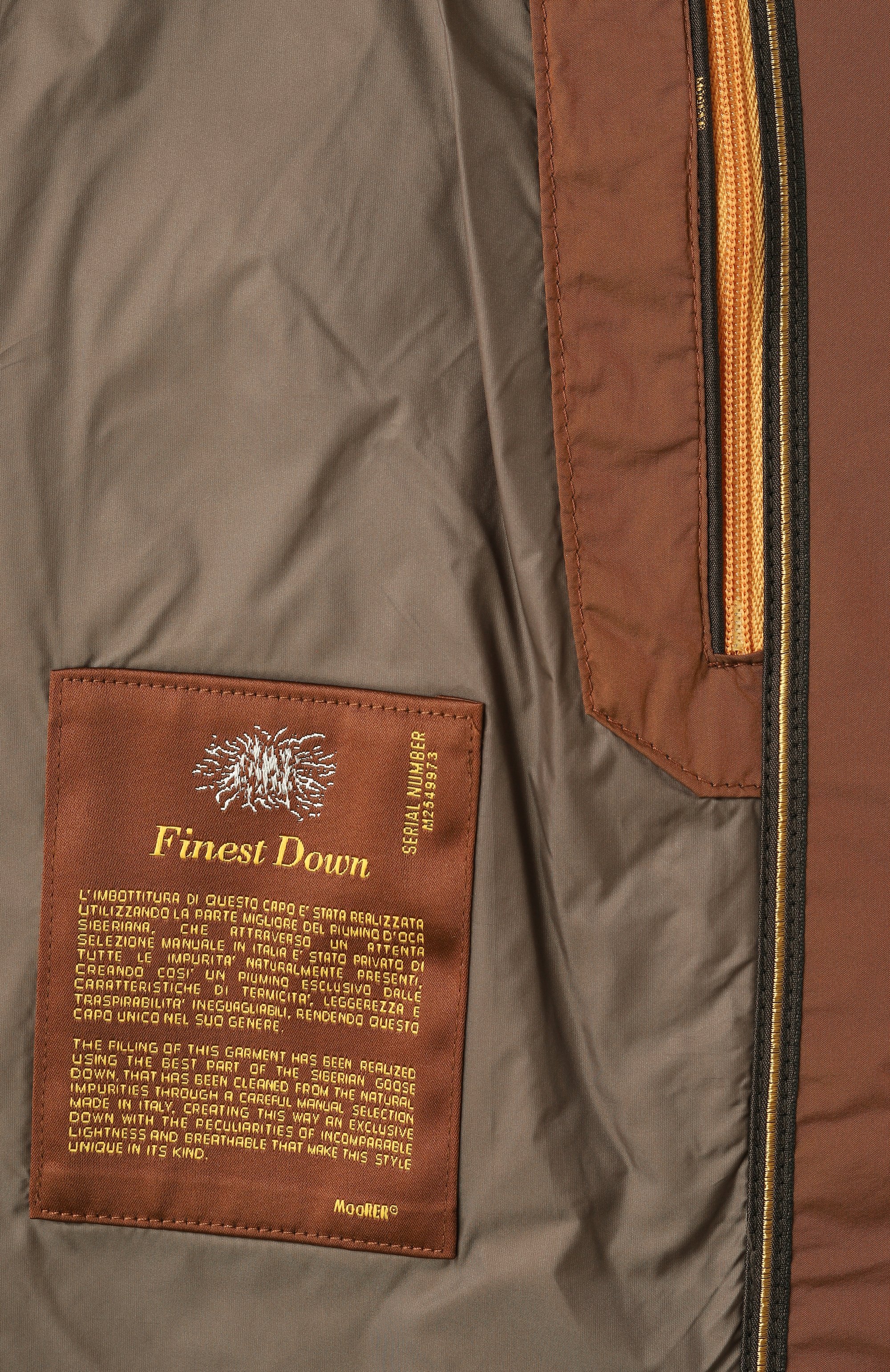 Пуховый жилет brest-s3c MOORER, арт. BREST-S3C, фото 7