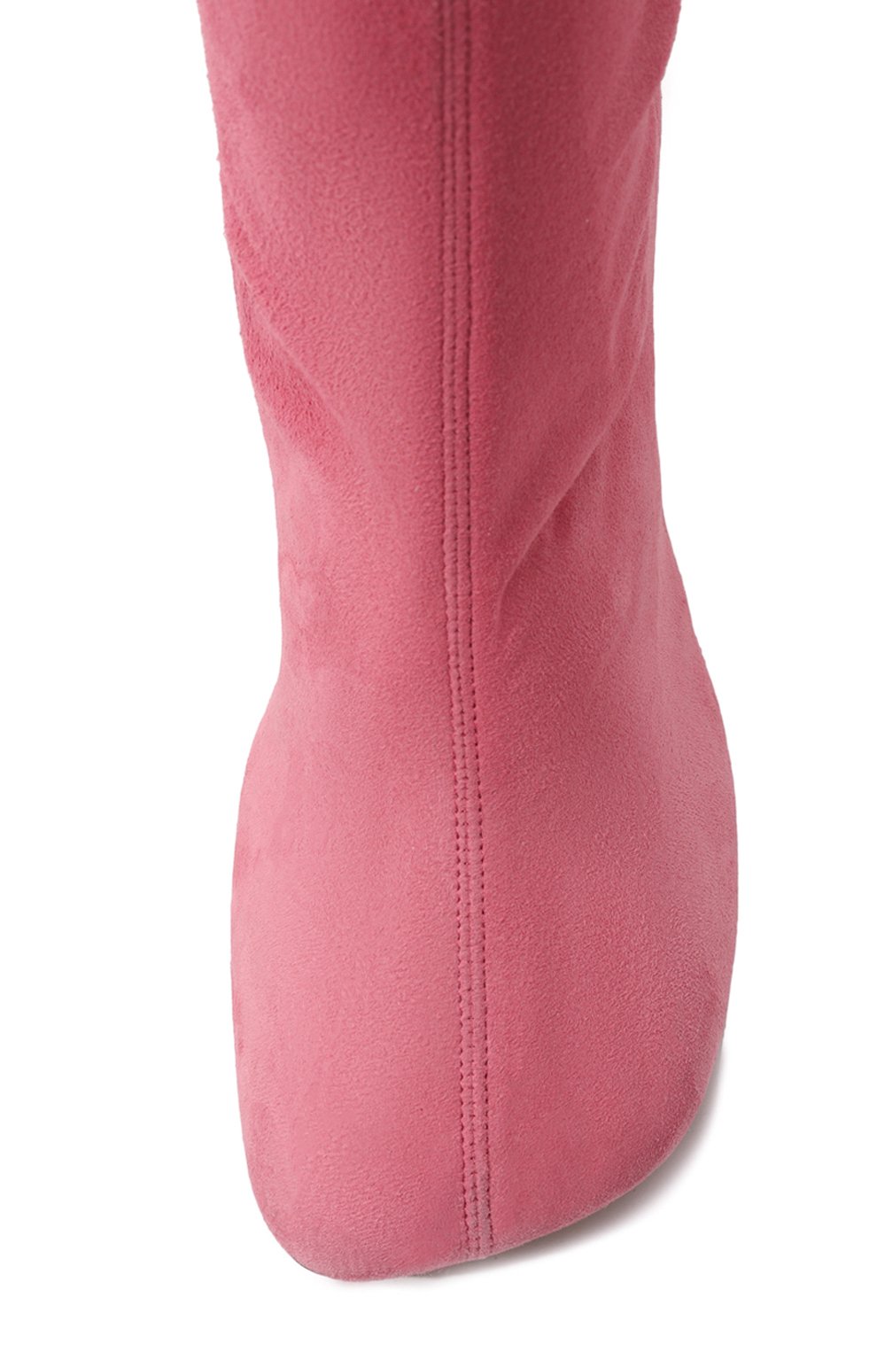 Замшевые ботильоны DRIES VAN NOTEN розового цвета по цене 69950 руб., арт. WW232-201, фото 6 Замшевые ботильоны DRIES VAN NOTEN, арт. WW232-201, фото 6