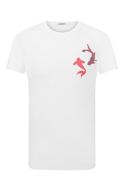 Хлопковая футболка DIRK BIKKEMBERGS, арт. VBKB04917, фото 1