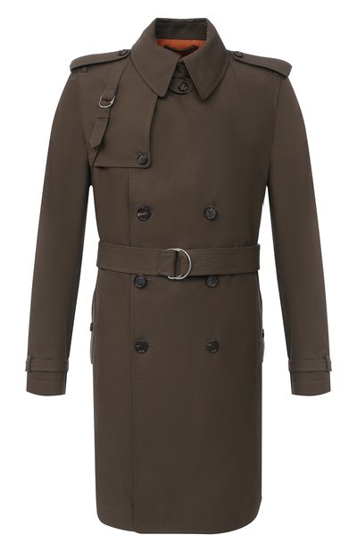 Хлопковый тренч ALEXANDER MCQUEEN, арт. 615573/QPS44, фото 1