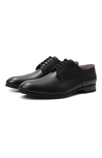 Мужские кожаные дерби KITON, арт. USSA501N00101