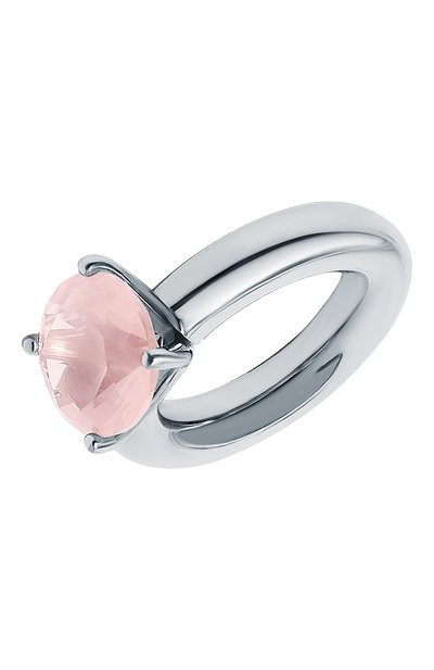 Кольцо cartoon ring с розовым кварцем MOONKA, арт. cr-r-qrz, фото 1