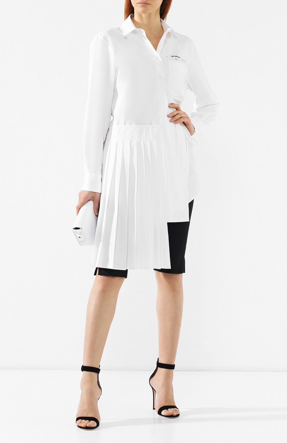 Хлопковая рубашка OFF-WHITE, арт. 0WGA055S197440450110, фото 2