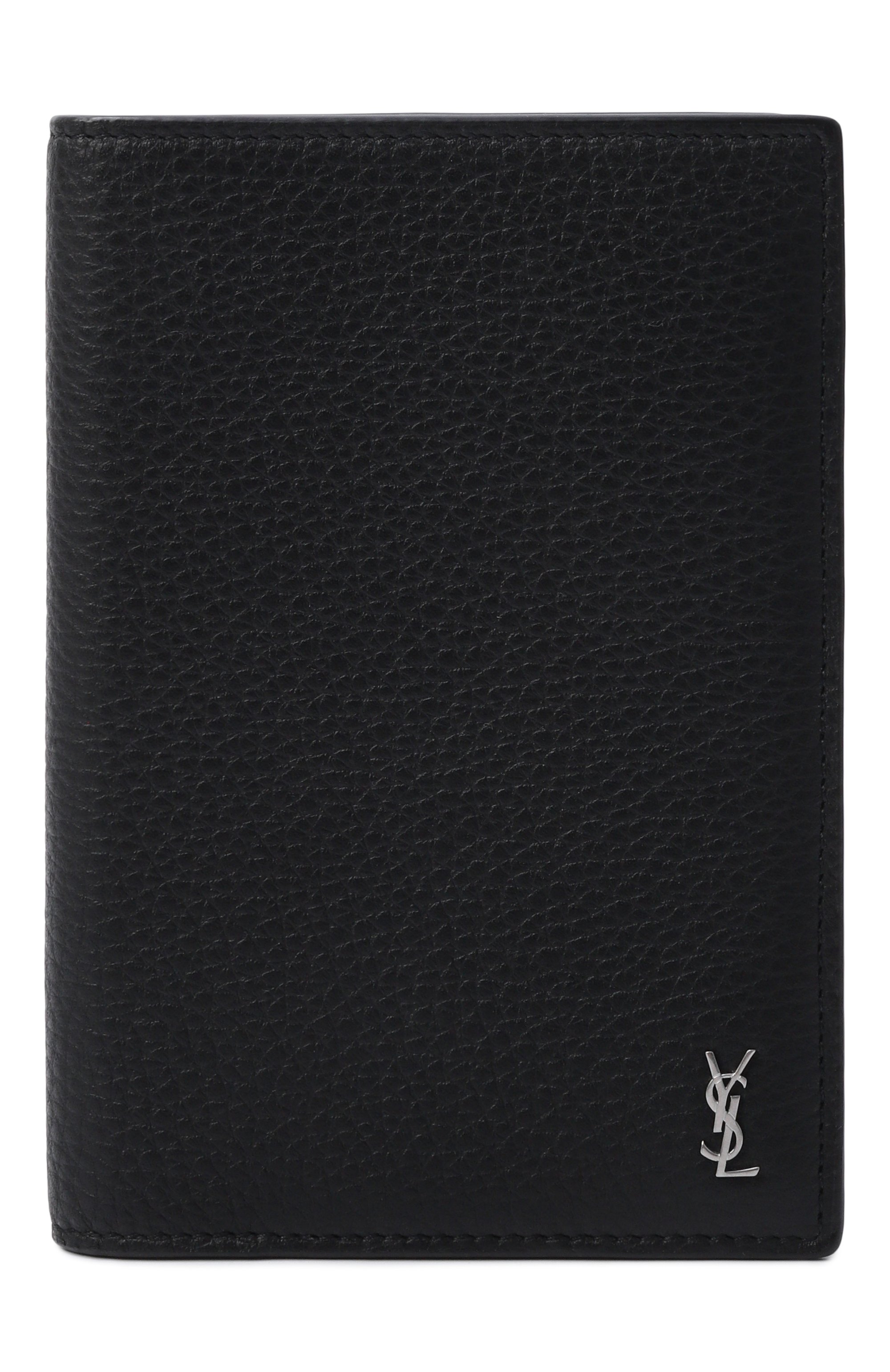 Кожаная обложка для паспорта SAINT LAURENT, арт. 863679/AAELP, фото 1