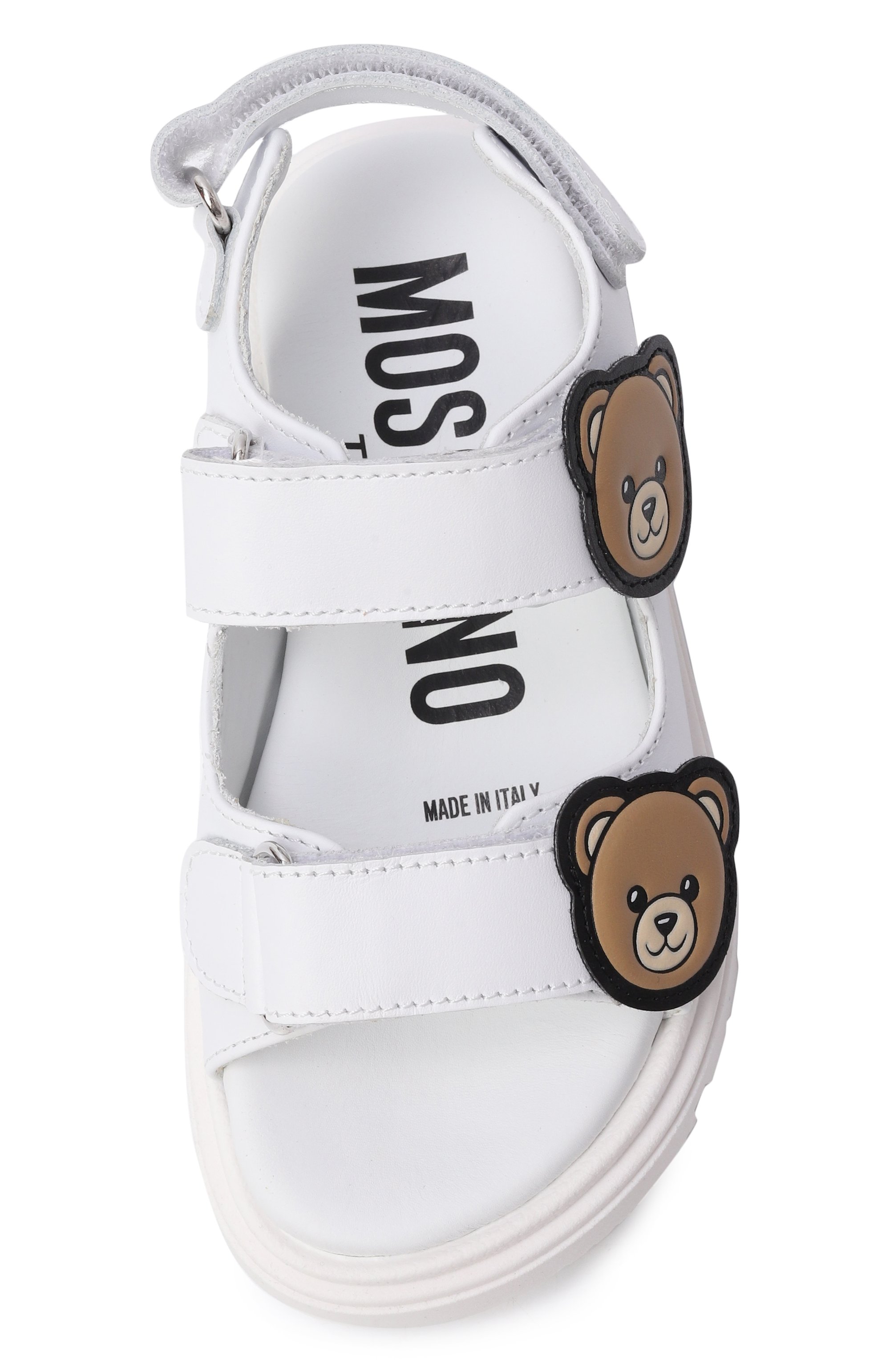 Кожаные сандалии MOSCHINO, арт. 83027/VAR1_002, фото 4