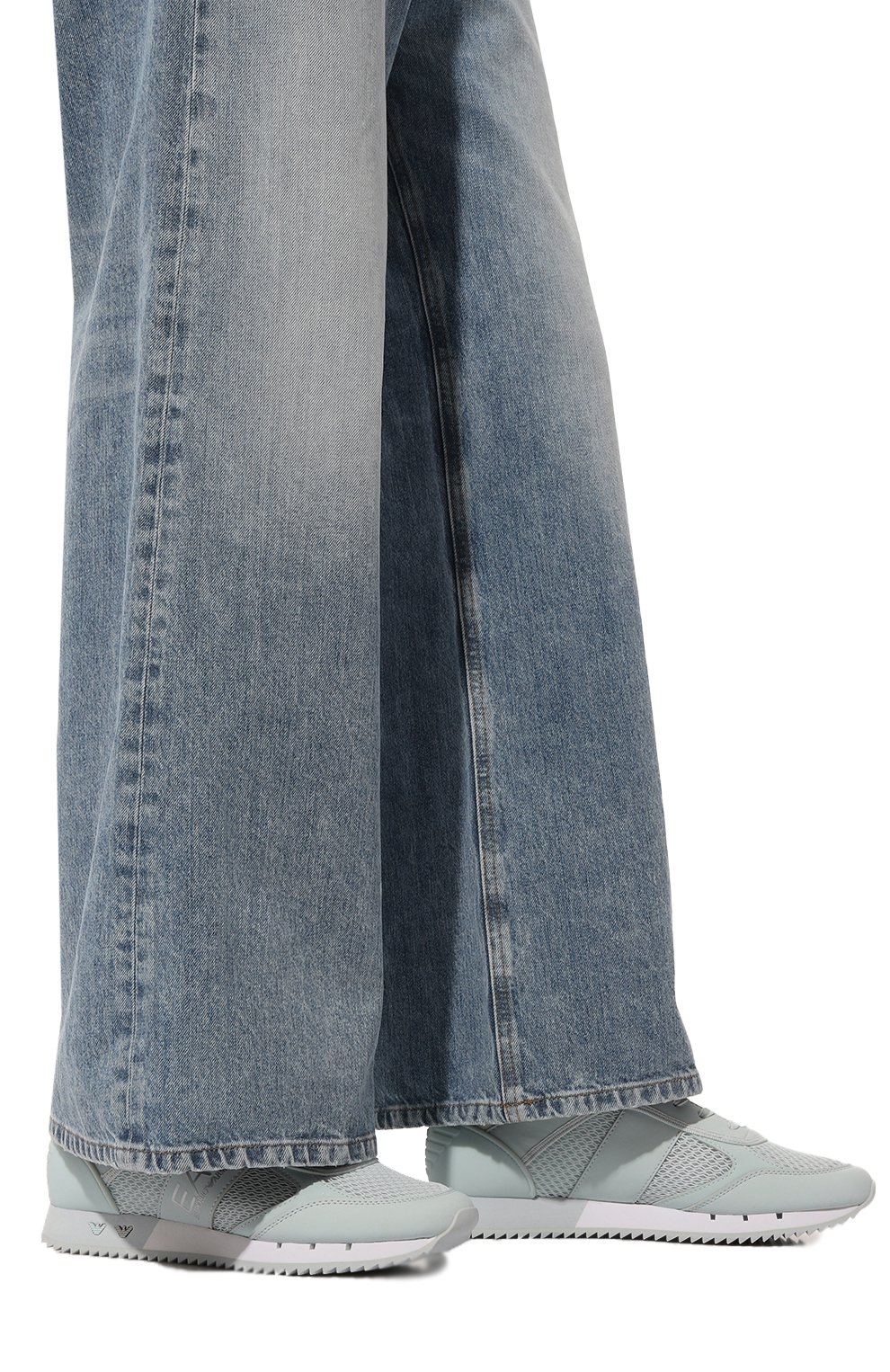 Комбинированные кроссовки EA7, арт. X8X027/XK050, фото 3