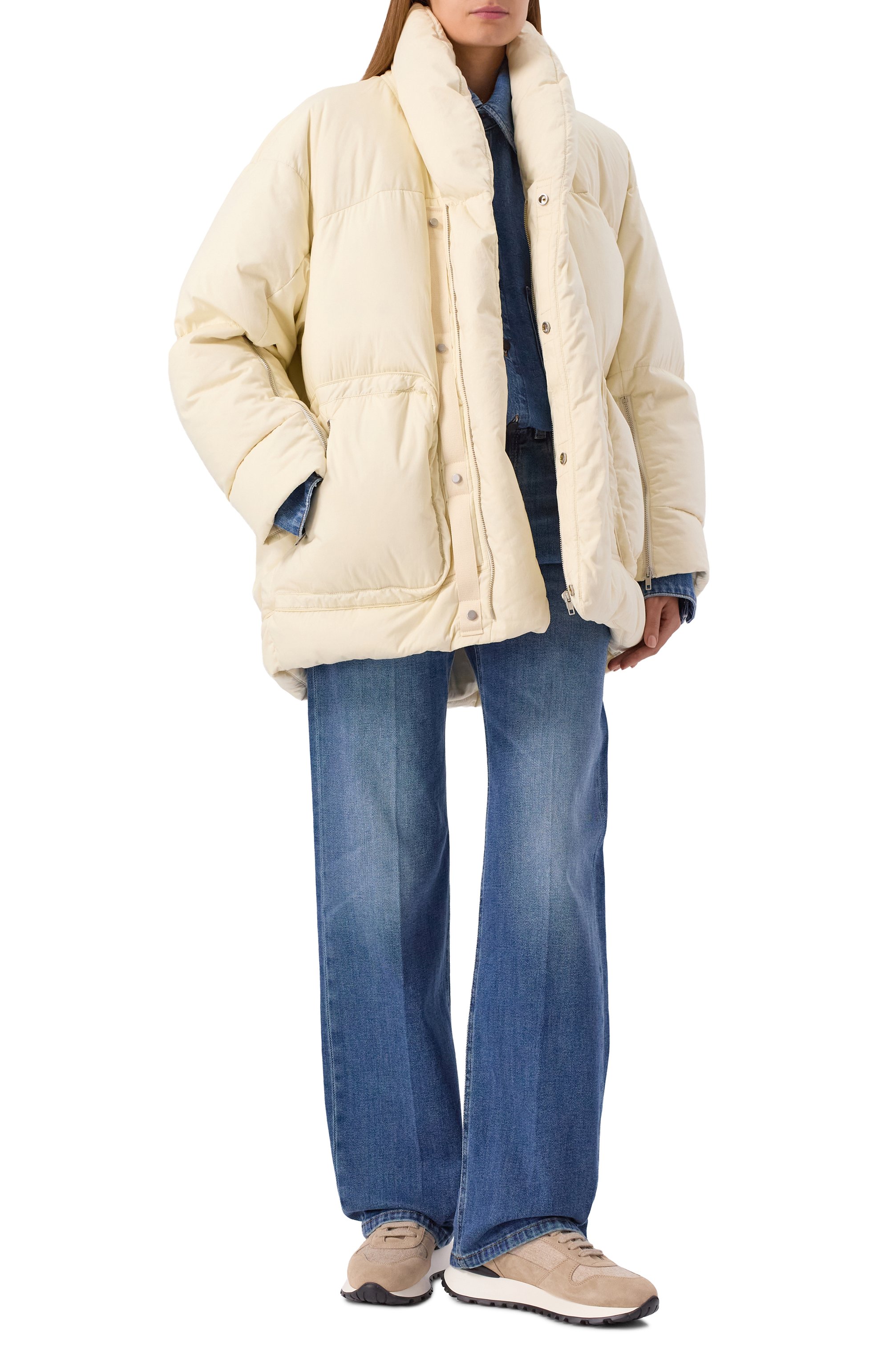 Пуховик MORDECAI кремового цвета по цене 199000 руб., арт. 25A96MRD39/R, фото 2 Пуховик MORDECAI, арт. 25A96MRD39/R, фото 2