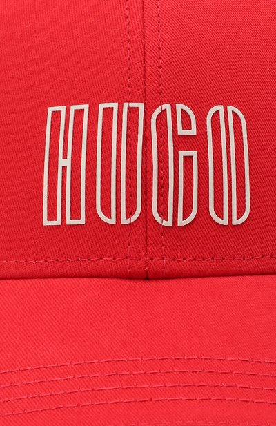 Хлопковая бейсболка HUGO, арт. 50431807, фото 3