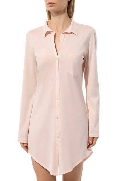 Хлопковая рубашка HANRO, арт. 077958, фото 3