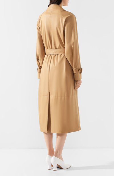 Кожаный тренч LORO PIANA розового цвета по цене 1125000 руб., арт. FAI9799, фото 4 Кожаный тренч LORO PIANA, арт. FAI9799, фото 4