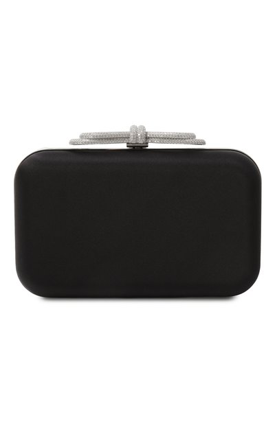 Женский клатч double bow small MACH & MACH, арт. MMCB-BG0002-CRP-BLK