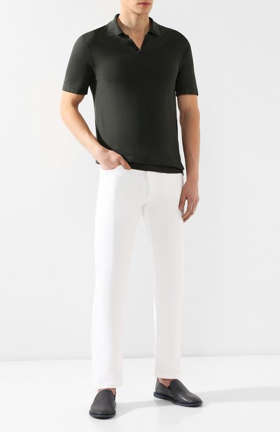 Кожаные слиперы OFFICINE CREATIVE, арт. FELIX/006/REST, фото 2