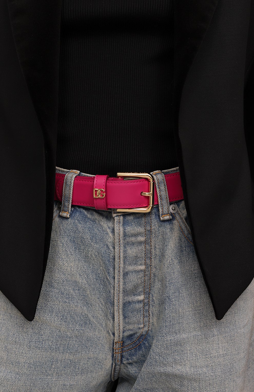 Кожаный ремень DOLCE & GABBANA, арт. BE1636/AW576, фото 2