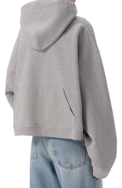 Хлопковое худи vetements x champion VETEMENTS серого цвета по цене 109500 руб., арт. MH27HD223G, фото 4 Хлопковое худи vetements x champion VETEMENTS, арт. MH27HD223G, фото 4
