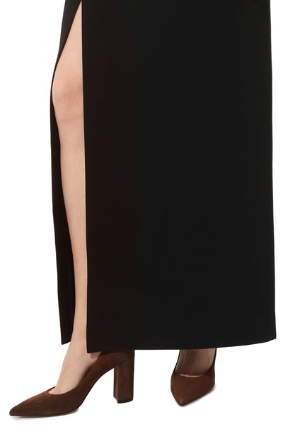 Замшевые туфли piper 85 GIANVITO ROSSI, арт. G21375.85RIC.CAMBR0W, фото 3