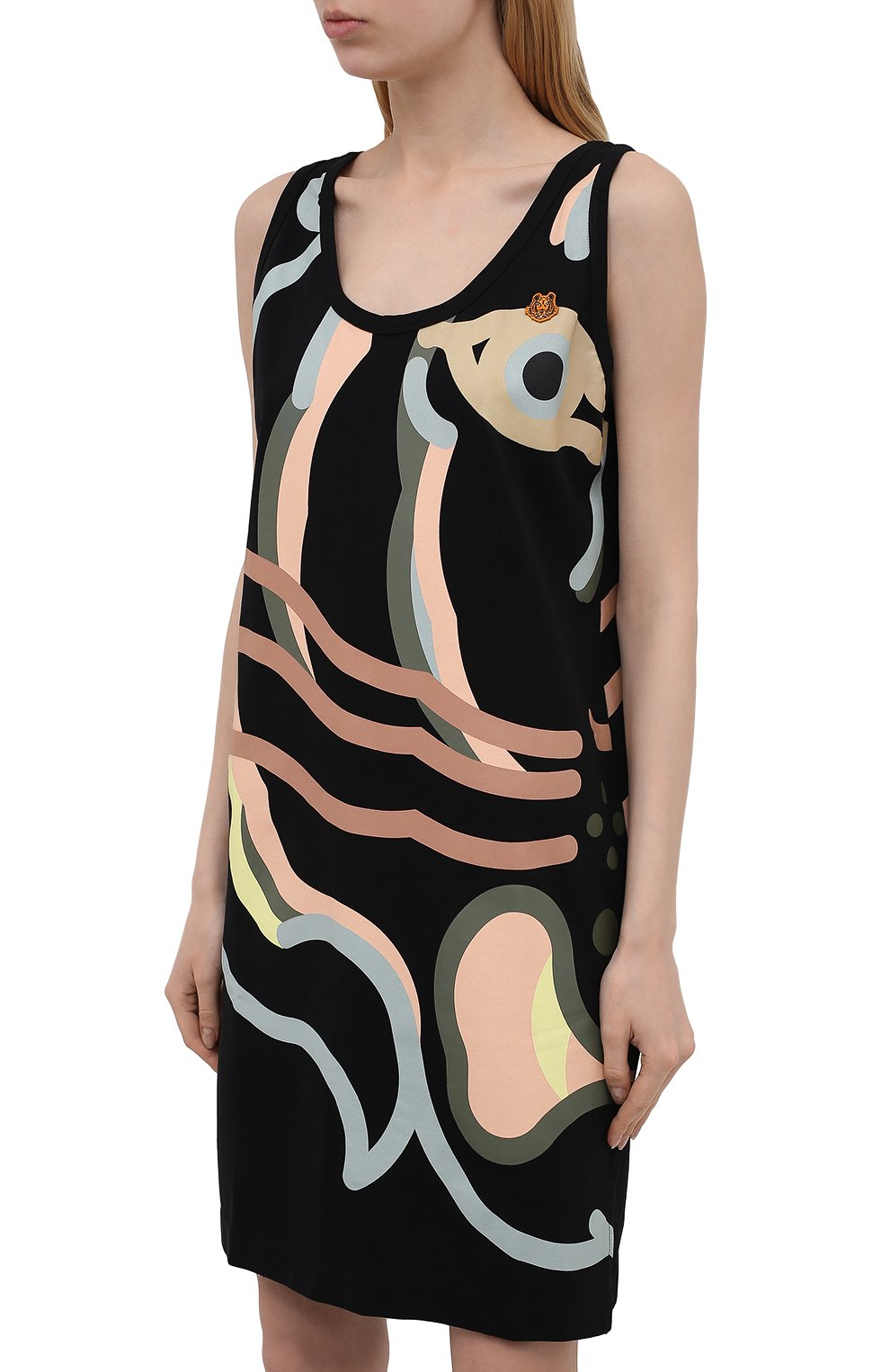 Хлопковое платье kenzo x wwf KENZO, арт. FB52R07874SB, фото 3