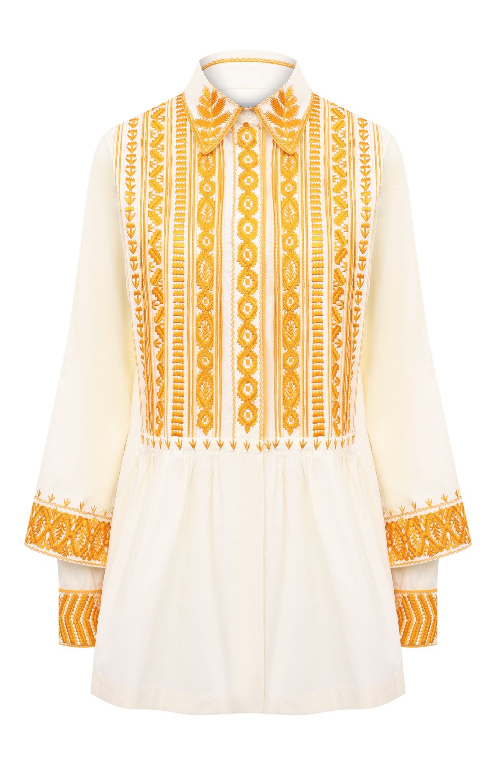 Блузка из хлопка DRIES VAN NOTEN, арт. 211-30750-2293, фото 1