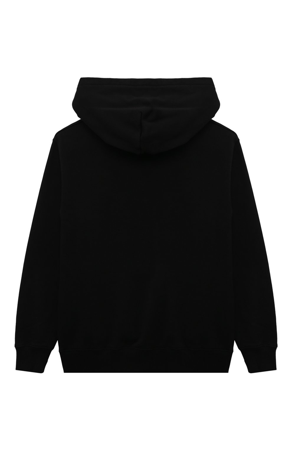 Хлопковое худи OFF-WHITE черного цвета по цене 25200 руб., арт. 0BBB001S24FLE003/12-12+, фото 2 Хлопковое худи OFF-WHITE, арт. 0BBB001S24FLE003/12-12+, фото 2