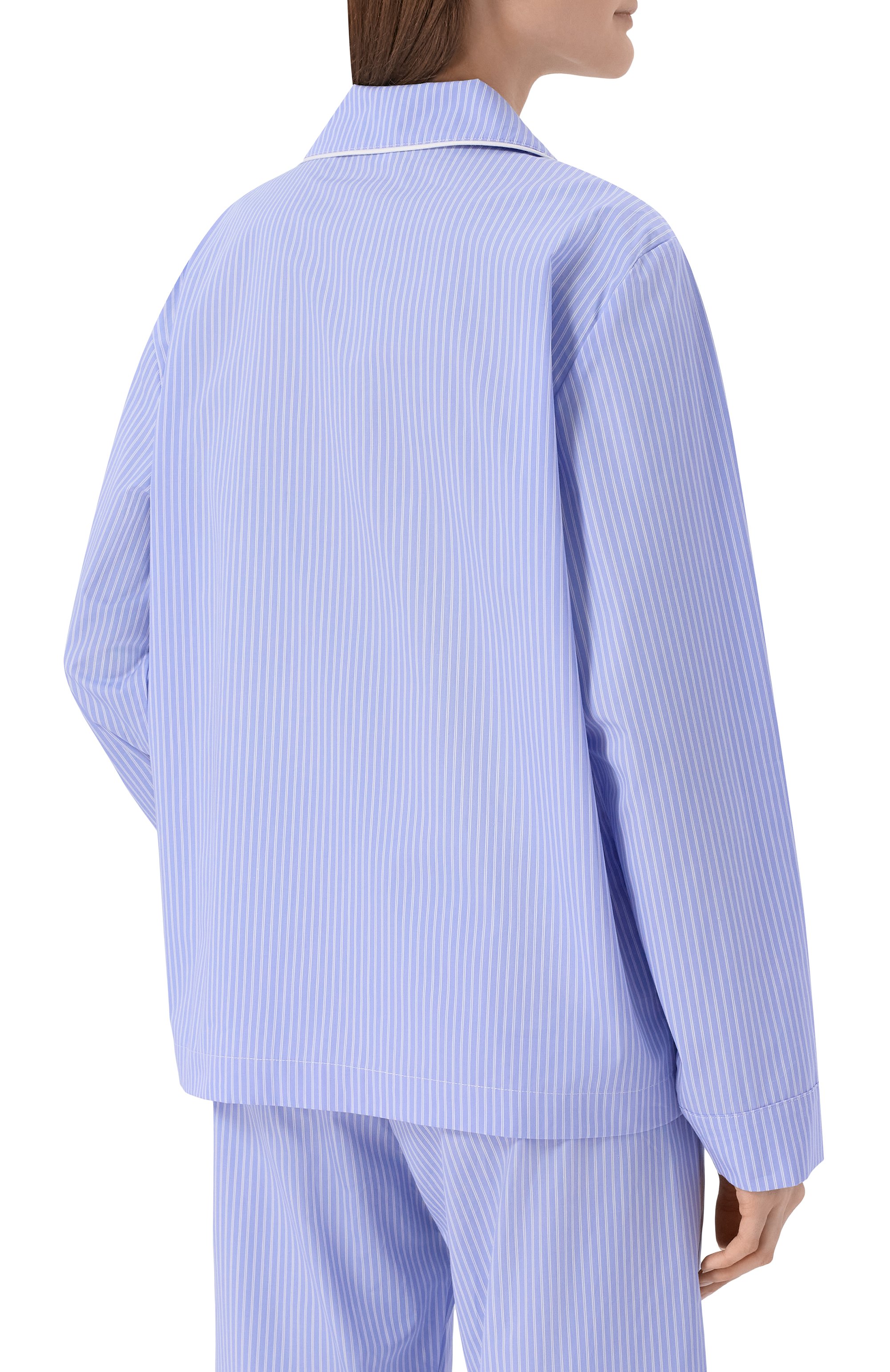 Хлопковая рубашка SPORTY AND RICH, арт. SI02176243ST02, фото 4
