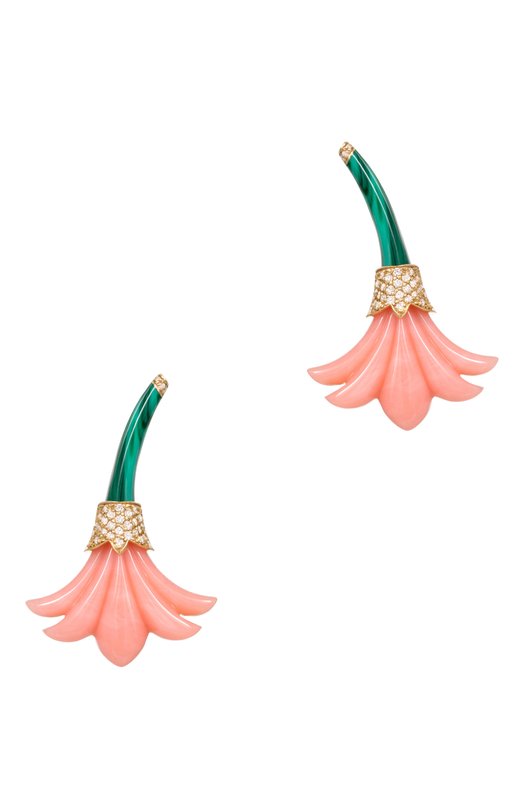 Серьги L'Atelier Nawbar E119PCM Бесцветный E119PCM