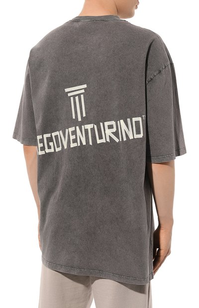 Хлопковая футболка DIEGO VENTURINO, арт. D3S4TS0UNT-S, фото 4