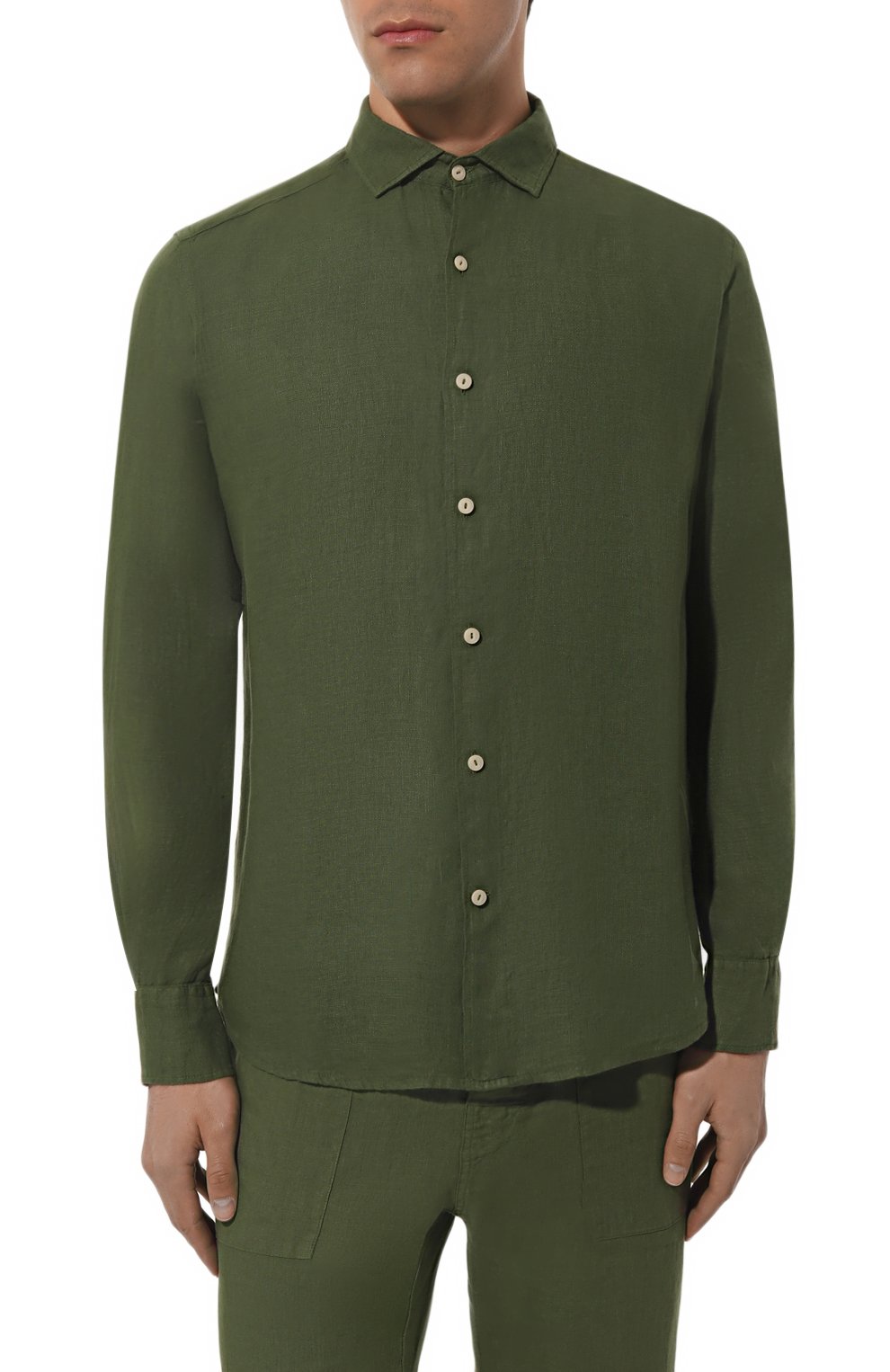 Льняная рубашка MC2 SAINT BARTH, арт. STBM/PAMPL0NA/01433F, фото 3