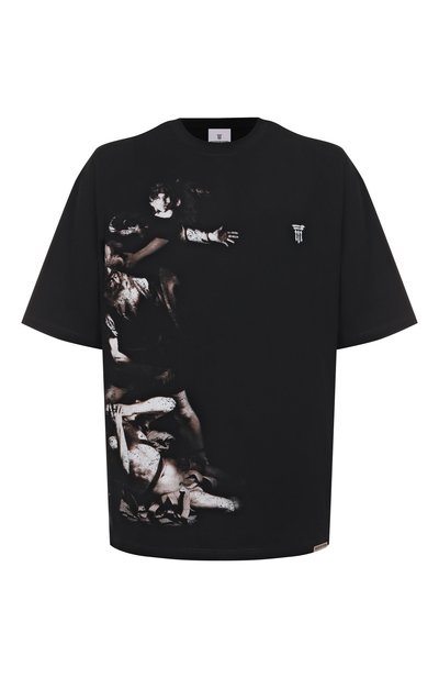 Мужская хлопковая футболка DIEGO VENTURINO, арт. DVTS0DVC