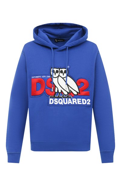 Хлопковое худи d2 x ovo DSQUARED2, арт. S74GU0458/S25042, фото 1