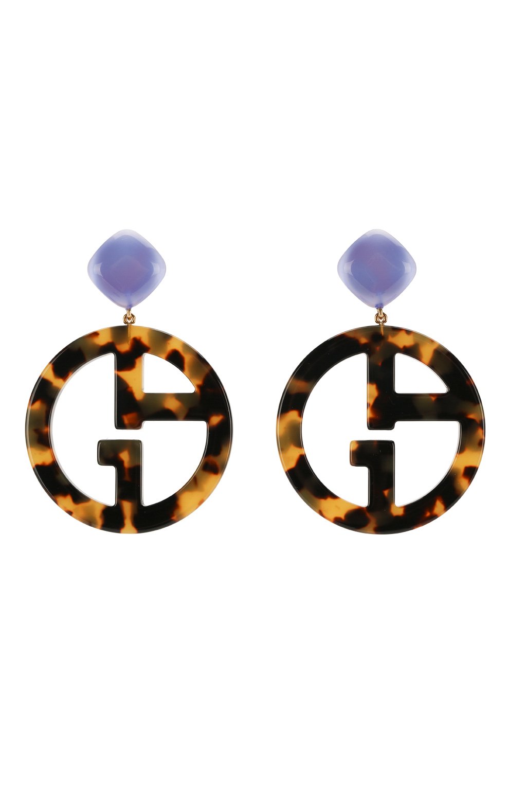 Клипсы GIORGIO ARMANI разноцветного цвета по цене 38200 руб., арт. 61S643/0P763, фото 1 Клипсы GIORGIO ARMANI, арт. 61S643/0P763, фото 1