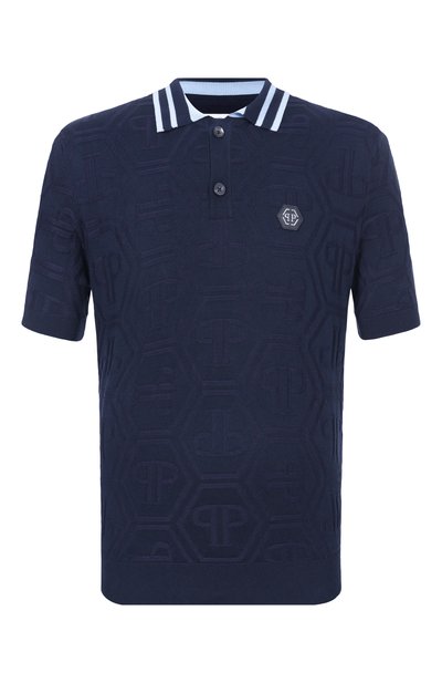 Мужская хлопковое поло PHILIPP PLEIN, арт. SAFC MKK0322 PKN002N