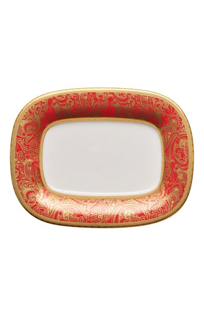 Поднос овальный маленький velin red STEFANO RICCI, арт. 0V01612/VELIN6/C. 1036