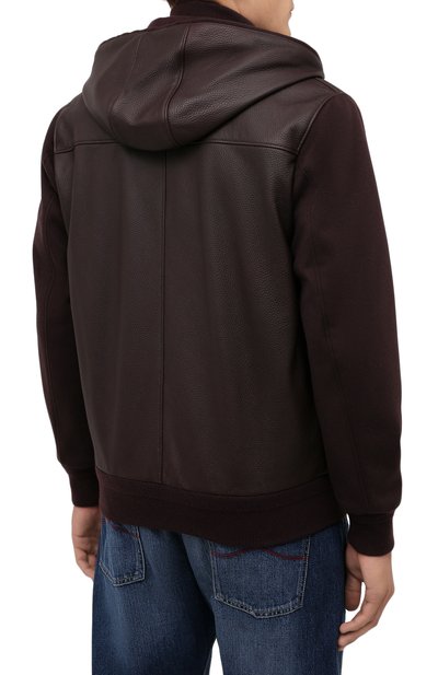 Комбинированный бомбер LORO PIANA, арт. FAL8420, фото 4