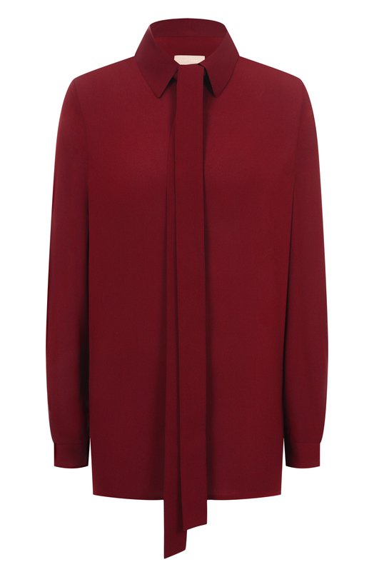 Шелковая блузка Elie Saab SH000 Бордовый SH000