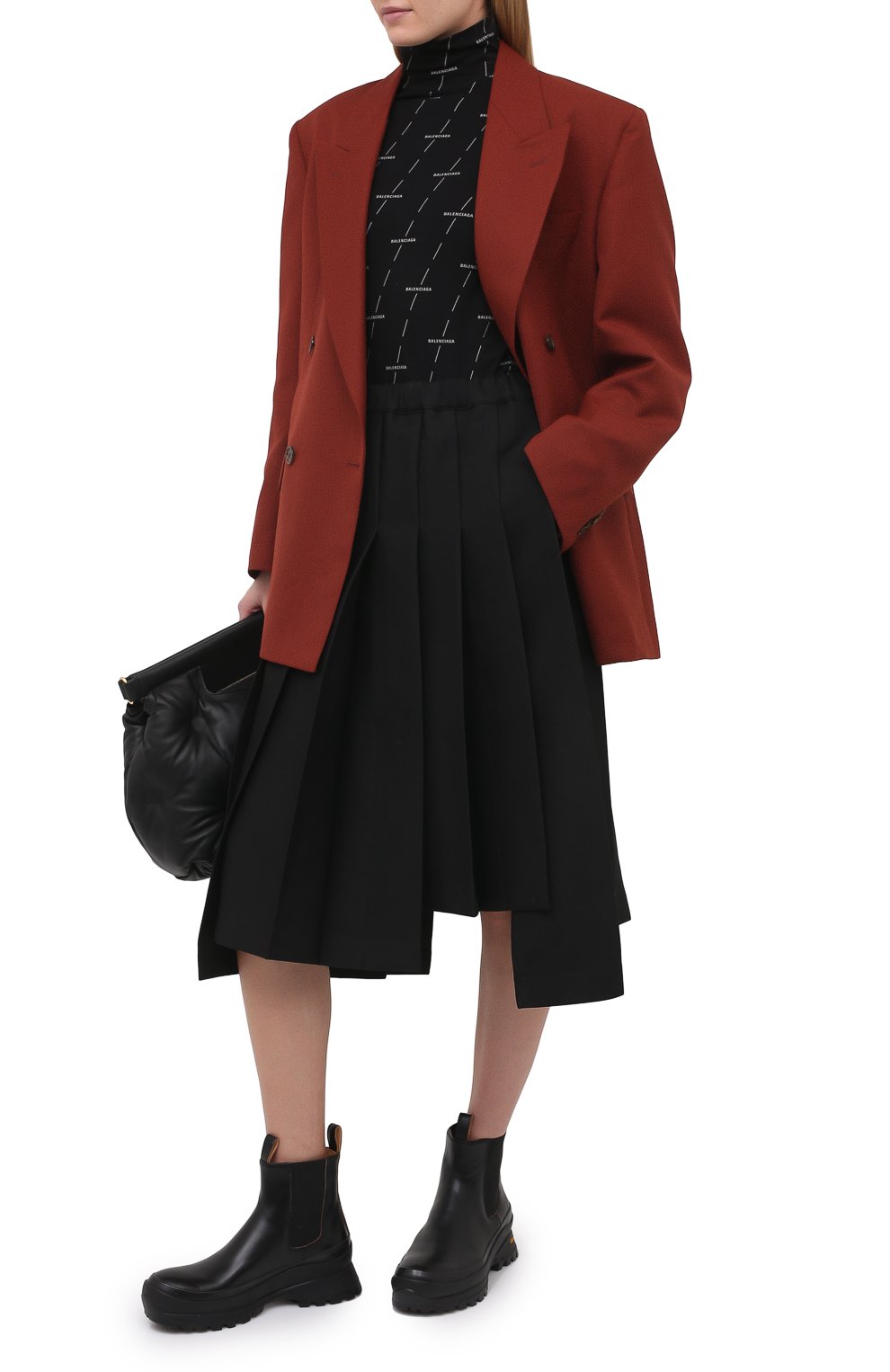 Хлопковая водолазка BALENCIAGA, арт. 641566/TJVC3, фото 2