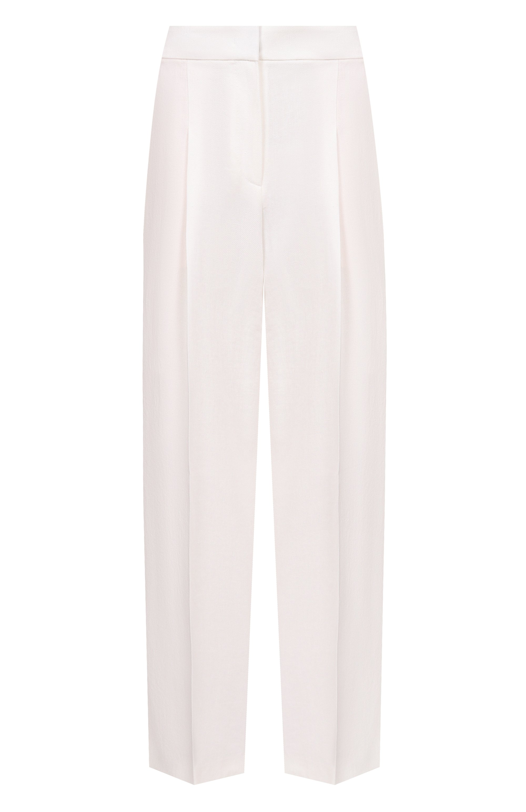 Брюки изо льна и вискозы BOSS, арт. 50557443, фото 1