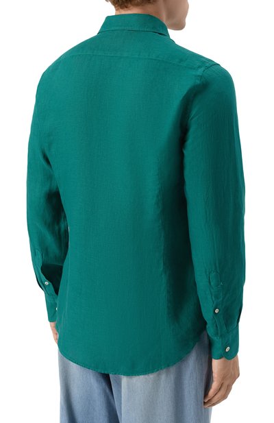 Льняная рубашка MC2 SAINT BARTH, арт. STBM PAMPL0NA/02013H, фото 4