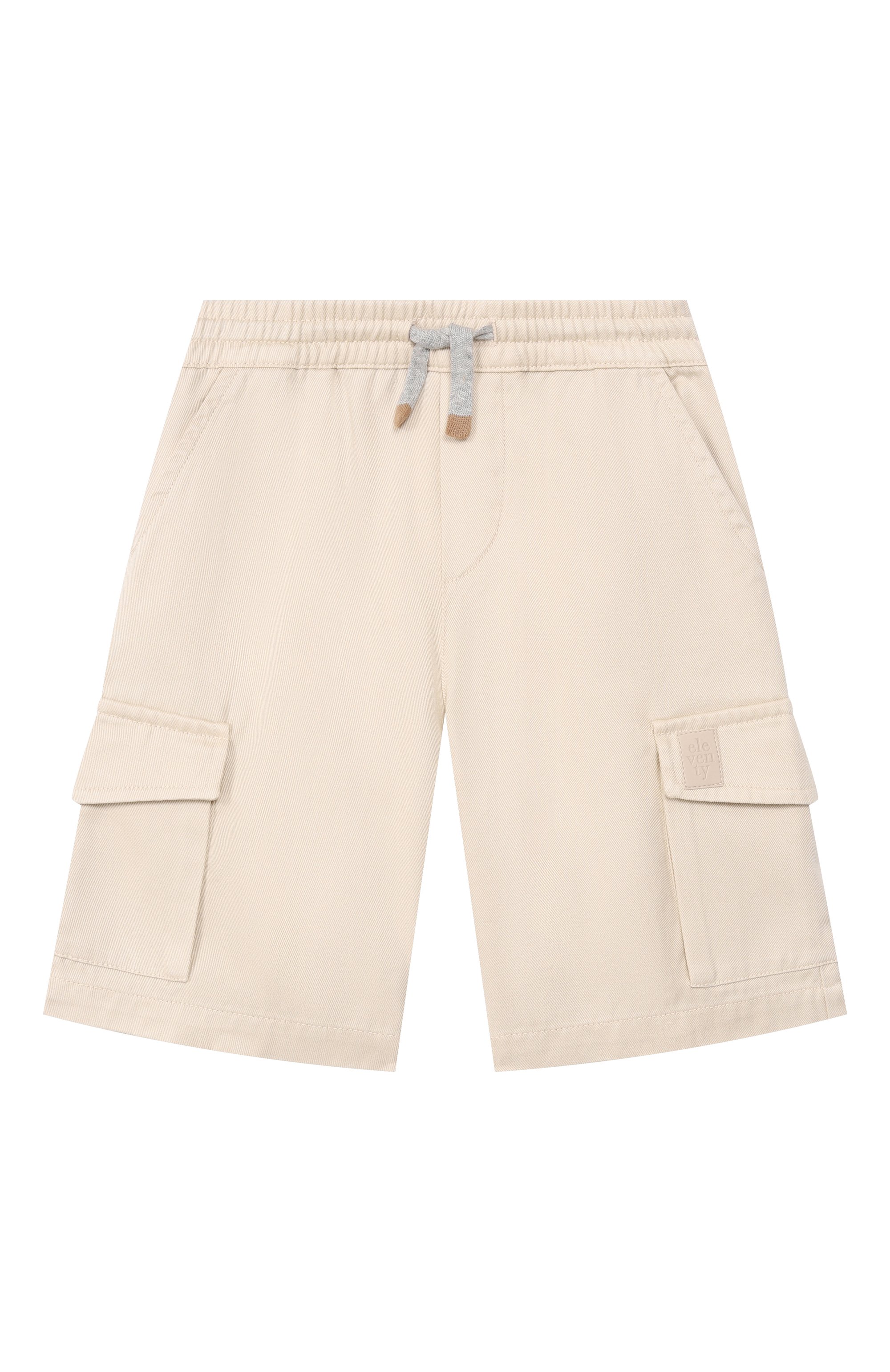 Шорты-карго из лиоцелла ELEVENTY светло-бежевого цвета по цене 12750 руб., арт. EY6R09/Z3776, фото 1 Шорты-карго из лиоцелла ELEVENTY, арт. EY6R09/Z3776, фото 1