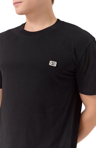 Хлопковая футболка VALENTINO, арт. 7V3MG10V/AQ8, фото 5