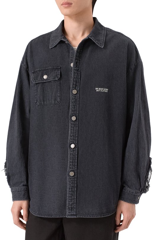 Джинсовая рубашка Undercover UP2E4405 Серый  UP2E4405 Фото 3