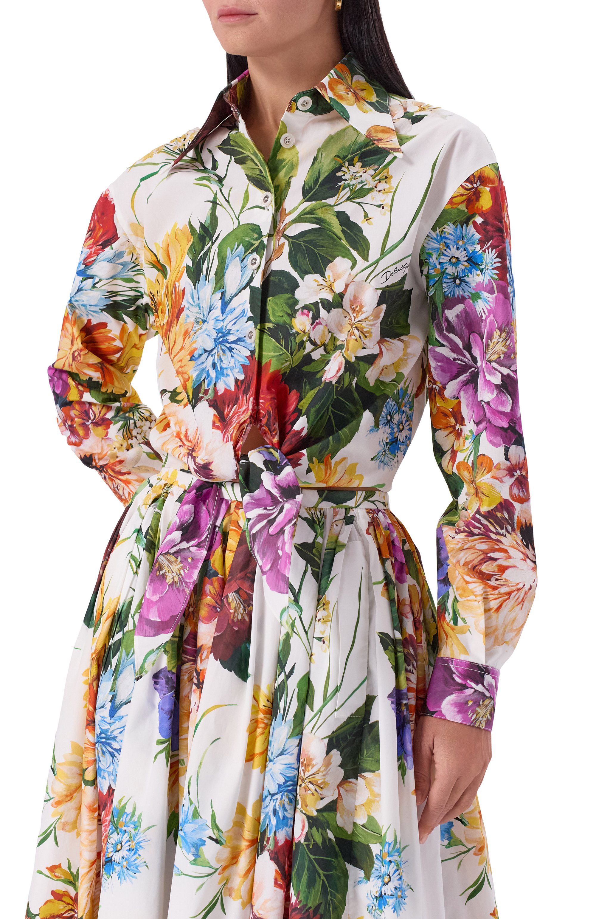 Хлопковая рубашка DOLCE & GABBANA, арт. F5P61T/HS5TR, фото 3