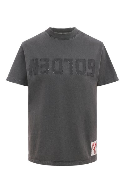 Женская хлопковая футболка GOLDEN GOOSE DELUXE BRAND, арт. GWP01220/P00067160318